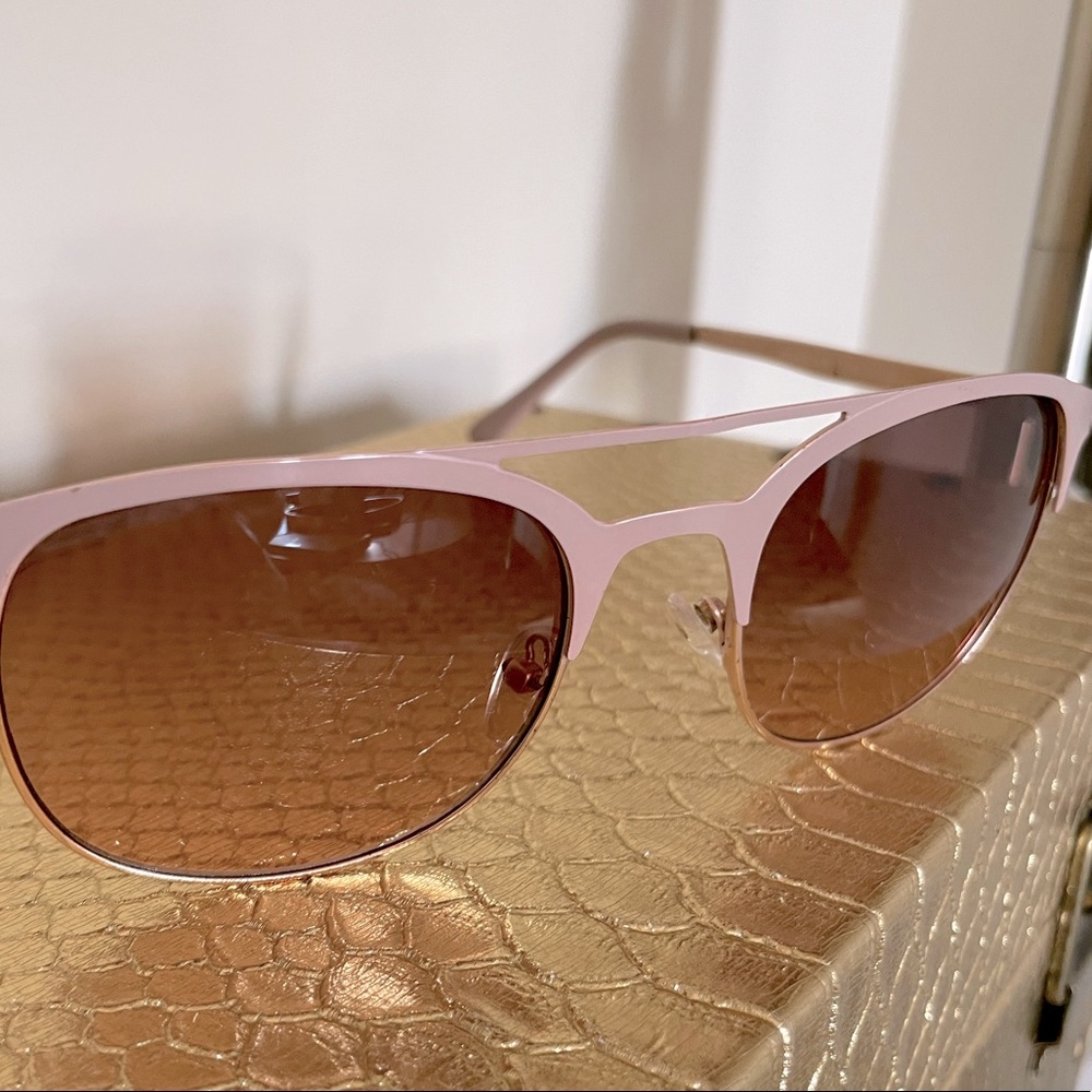Rose Gold Sunglasses by Laundry by Shelli Segall